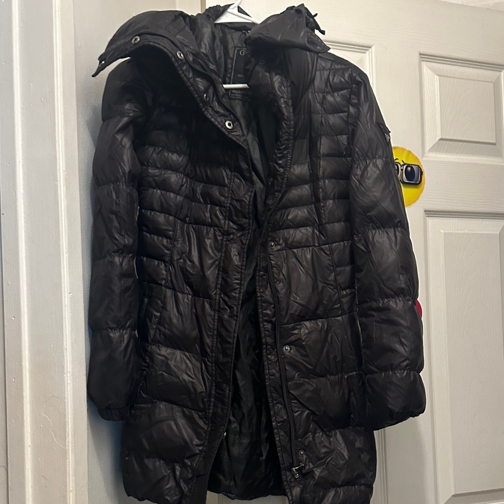 Guess Dark Puffer Coat